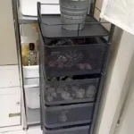 【24H MY Delivery】【Big promotion】Rotating Trolley Rack Kitchen Rack Rotating Rack Spice Rack Storage Rack Bathroom Rack Shelf Ikea Rack photo review