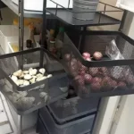 【24H MY Delivery】【Big promotion】Rotating Trolley Rack Kitchen Rack Rotating Rack Spice Rack Storage Rack Bathroom Rack Shelf Ikea Rack photo review