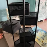 【24H MY Delivery】【Big promotion】Rotating Trolley Rack Kitchen Rack Rotating Rack Spice Rack Storage Rack Bathroom Rack Shelf Ikea Rack photo review
