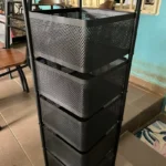 【24H MY Delivery】【Big promotion】Rotating Trolley Rack Kitchen Rack Rotating Rack Spice Rack Storage Rack Bathroom Rack Shelf Ikea Rack photo review