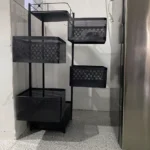 【24H MY Delivery】【Big promotion】Rotating Trolley Rack Kitchen Rack Rotating Rack Spice Rack Storage Rack Bathroom Rack Shelf Ikea Rack photo review