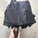 【24H MY Delivery】【Big promotion】Large 24K Fully Automatic Umbrella Double Fiber Bone UPF50+ UV Protection Extra Strong Windproof Portable Umbrella photo review