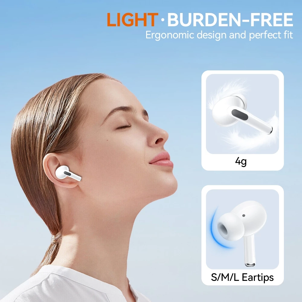 【24H MY Delivery】【Big promotion】Noise Reduction Bluetooth 5.3 Headphones With Built-In Microphone - Image 5