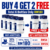 Buy 4 Get 2 Free — 6 Boxes Total
