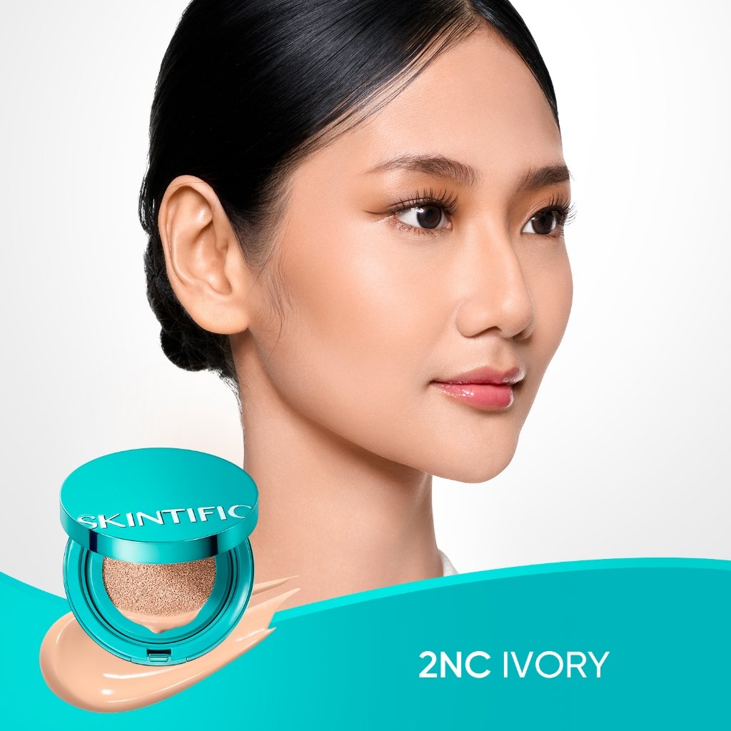 【24H MY Delivery】【Buy 1 Get 1 Free】SKINTIFIC Perfect Stay Serum Matte Cushion Foundation SPF50 PA++++ - Image 17