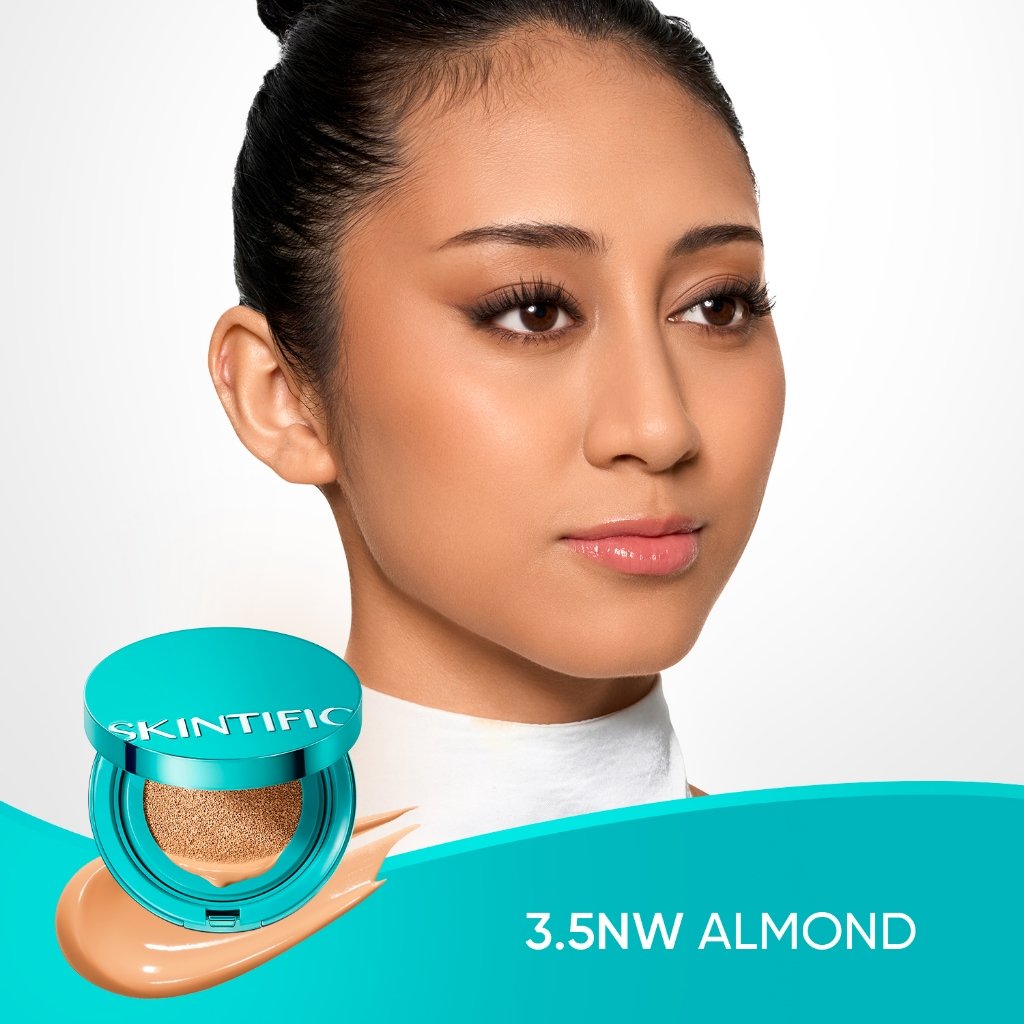 【24H MY Delivery】【Buy 1 Get 1 Free】SKINTIFIC Perfect Stay Serum Matte Cushion Foundation SPF50 PA++++ - Image 16