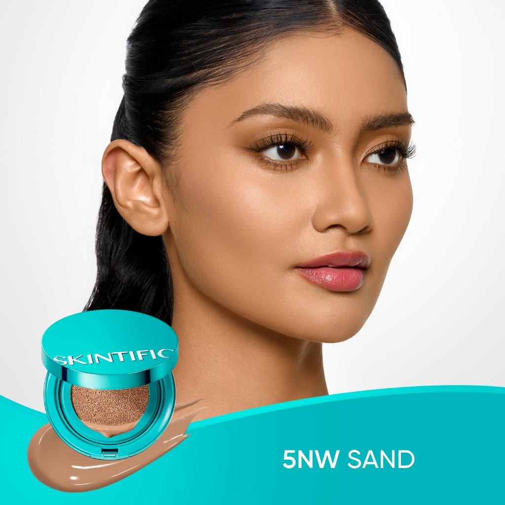 【24H MY Delivery】【Buy 1 Get 1 Free】SKINTIFIC Perfect Stay Serum Matte Cushion Foundation SPF50 PA++++ - Image 12