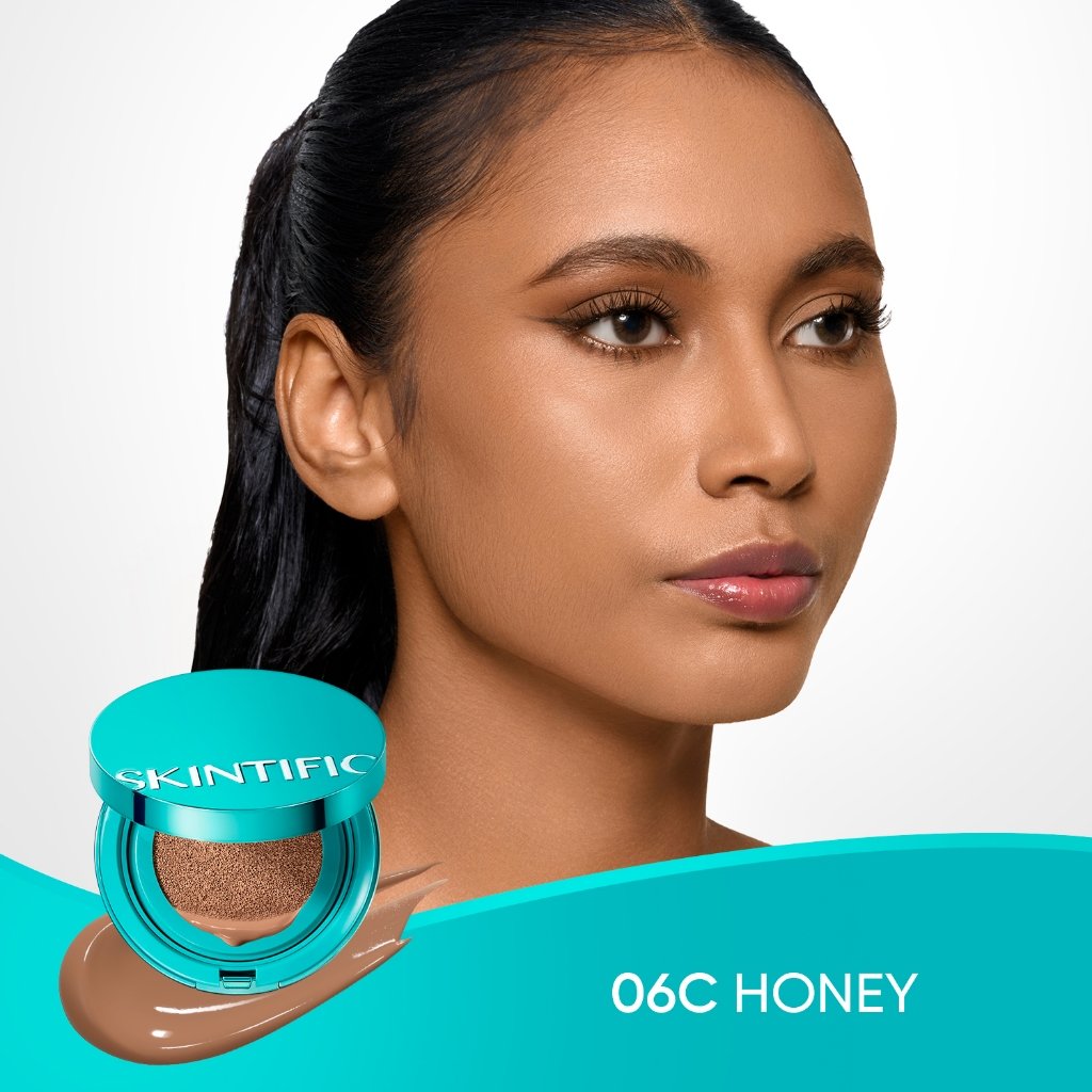 【24H MY Delivery】【Buy 1 Get 1 Free】SKINTIFIC Perfect Stay Serum Matte Cushion Foundation SPF50 PA++++ - Image 11