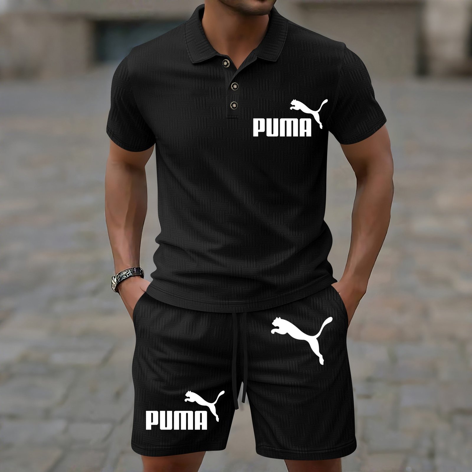 PUMA 2-Piece Casual Shorts Set - Image 4