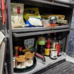 【24H MY Delivery】【Big promotion】Comfort Haven Furniture Co. Kitchen Seasoning Storage Cabinet Dustproof Storage Rack Organizer shelf photo review