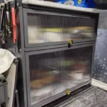 【24H MY Delivery】【Big promotion】Comfort Haven Furniture Co. Kitchen Seasoning Storage Cabinet Dustproof Storage Rack Organizer shelf photo review