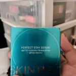 【24H MY Delivery】【Buy 1 Get 1 Free】SKINTIFIC Perfect Stay Serum Matte Cushion Foundation SPF50 PA++++ photo review