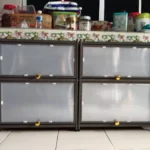 【24H MY Delivery】【Big promotion】Comfort Haven Furniture Co. Kitchen Seasoning Storage Cabinet Dustproof Storage Rack Organizer shelf photo review