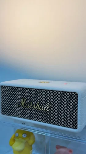 【24H MY Delivery】MARSHALL EMBERTON III Portable Bluetooth Speaker - Cream photo review