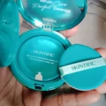 【24H MY Delivery】【Buy 1 Get 1 Free】SKINTIFIC Perfect Stay Serum Matte Cushion Foundation SPF50 PA++++ photo review