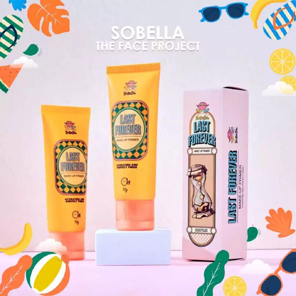 【Limited-time offer: Buy one get two free】Sobella Make Up Primer 30g | Original High Quality - Image 2