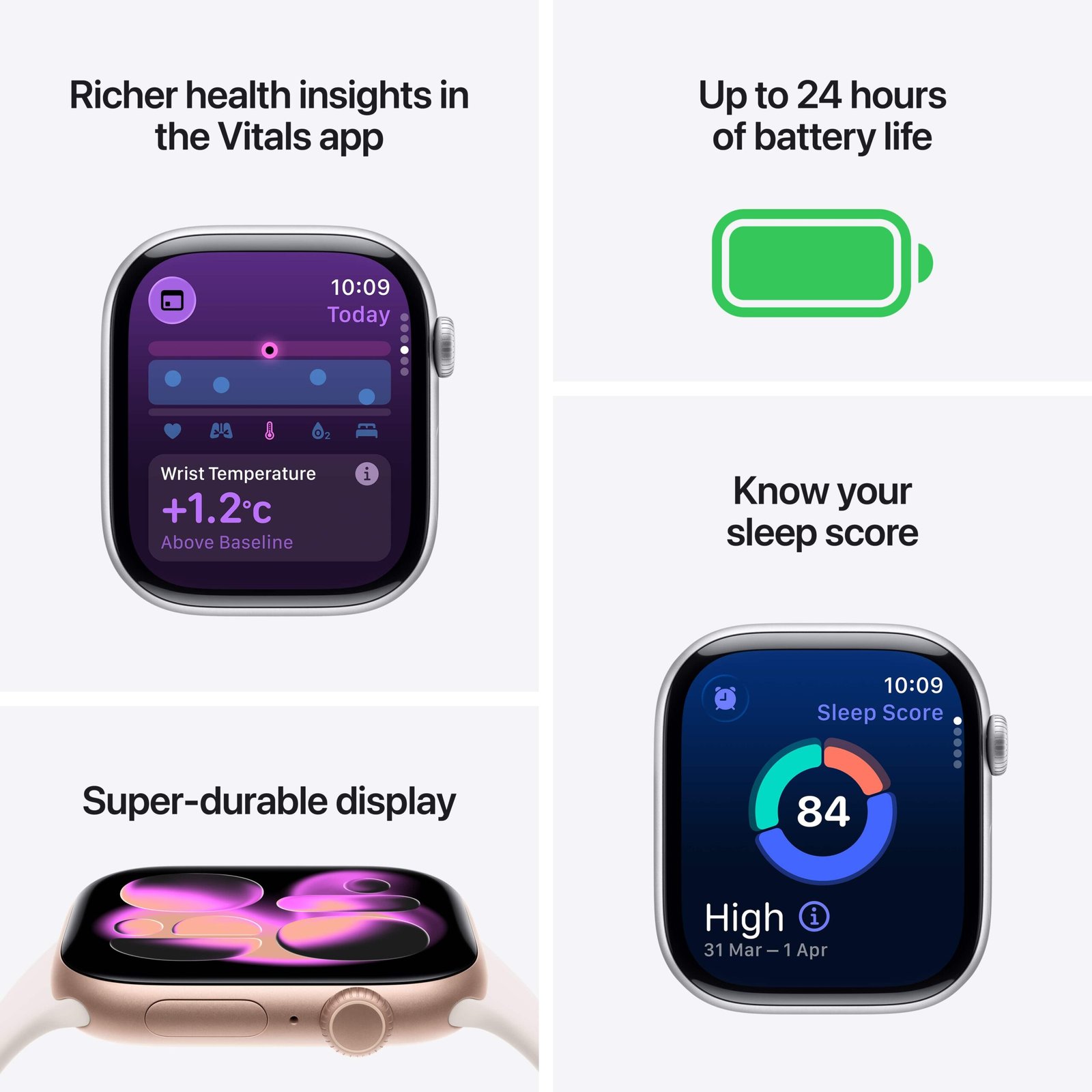 Apple Watch Series 11 GPS 42mm/46mm Aluminium Case with Sport Band | Limited Promo Stock - Image 4